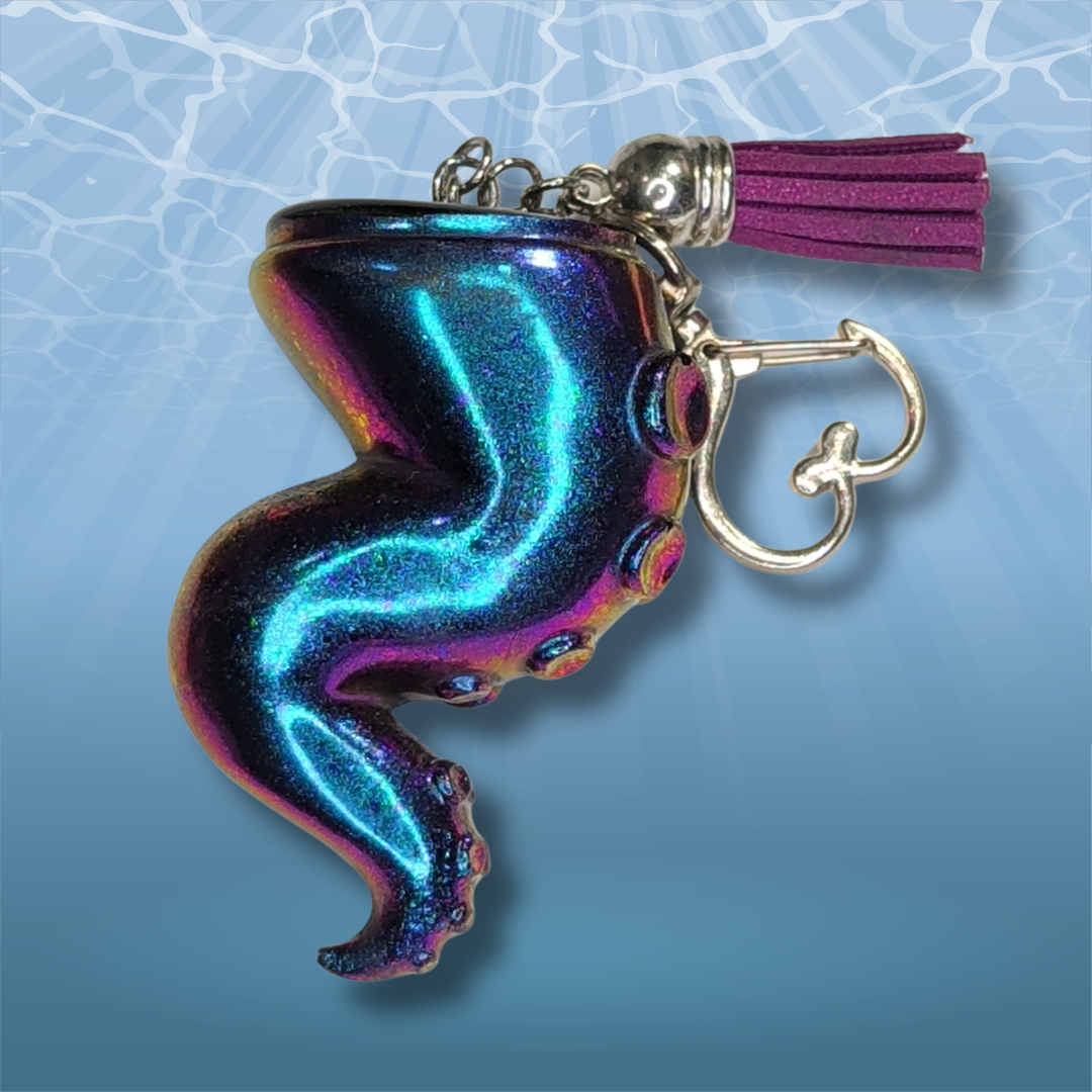 Calypso's Secret Tentacle Resin Keychain