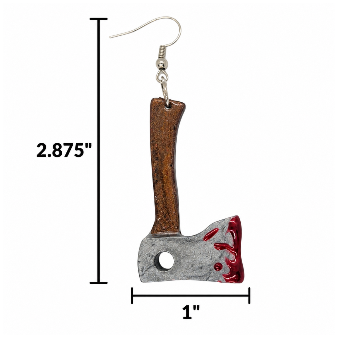 Axe-ident Waiting to Happen (Axe Earrings)