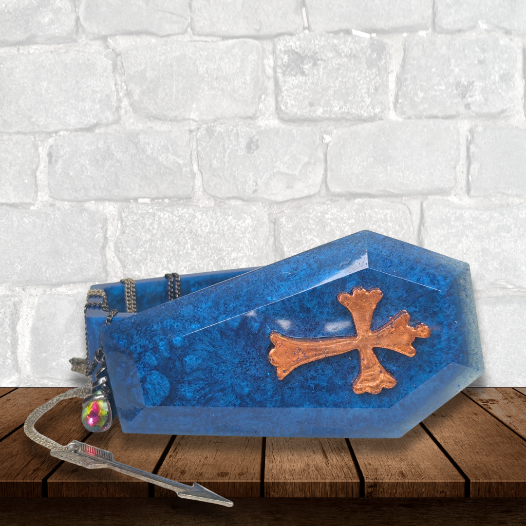 Saphire Heirloom Coffin Box