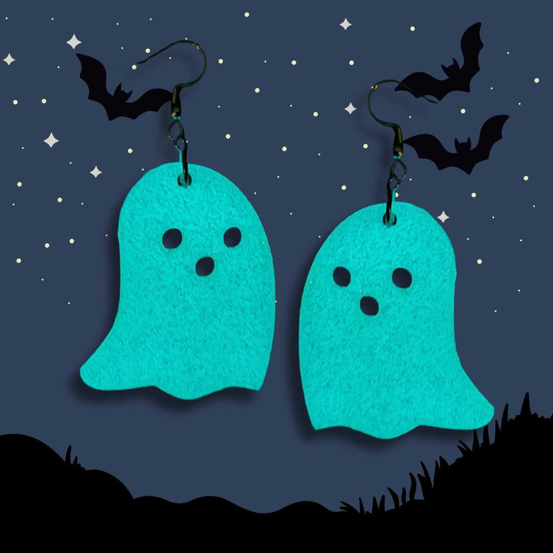 Moonlit Phantom (Ghost Earrings)