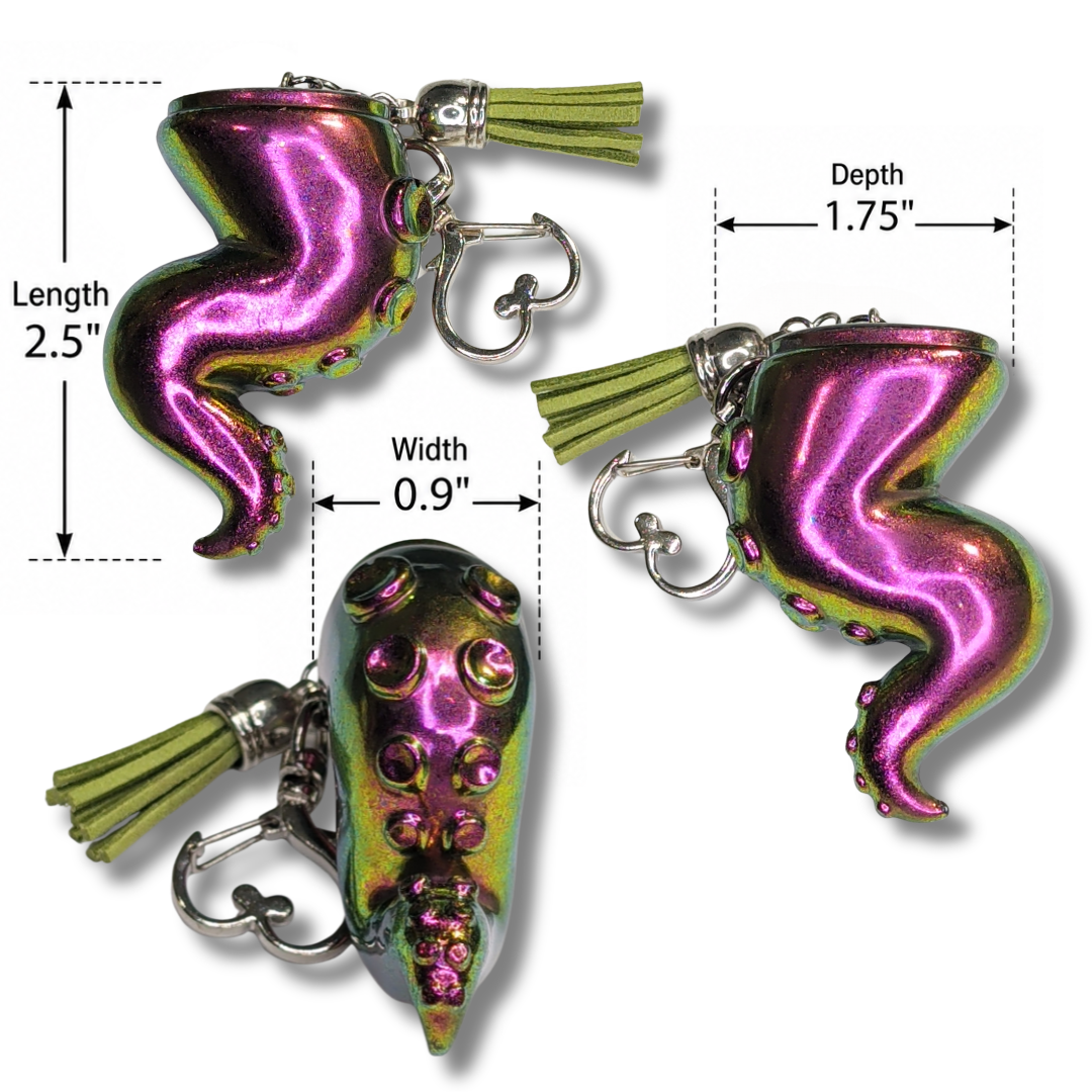 Leviathan's Lure Tentacle Resin Keychain
