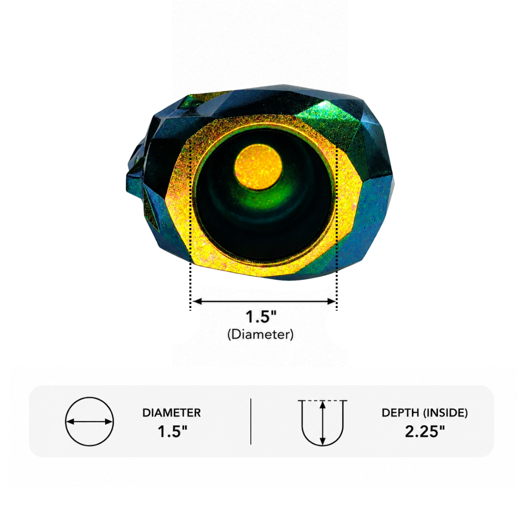 Jeweled Scarab Skull Dish