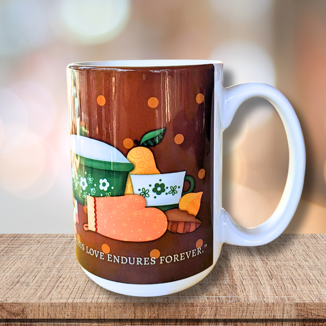 15oz Vintage Fall Coffee Mug