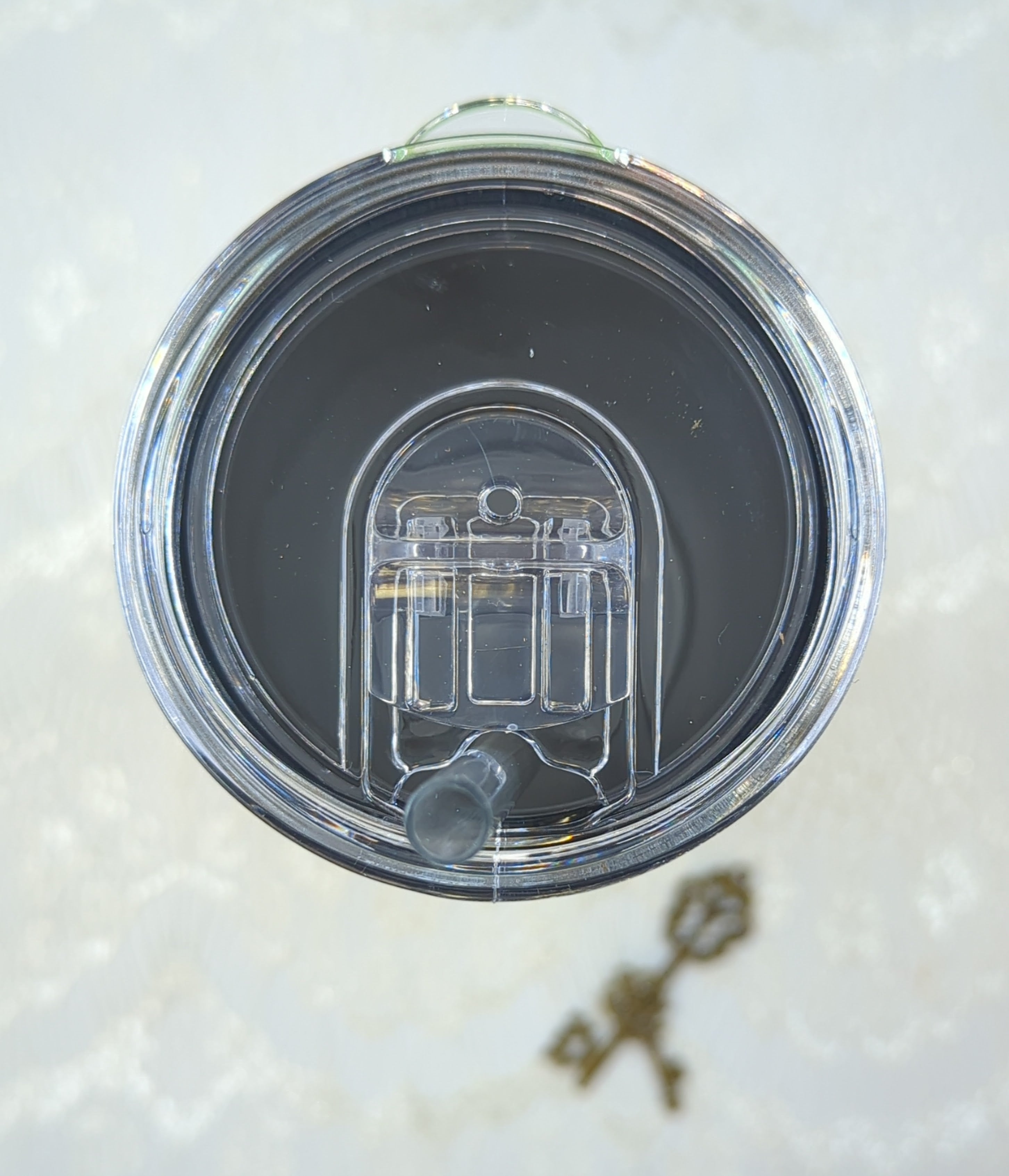 20 oz Whimsical Christmas Trees on a Glittered Sublimation Tumbler