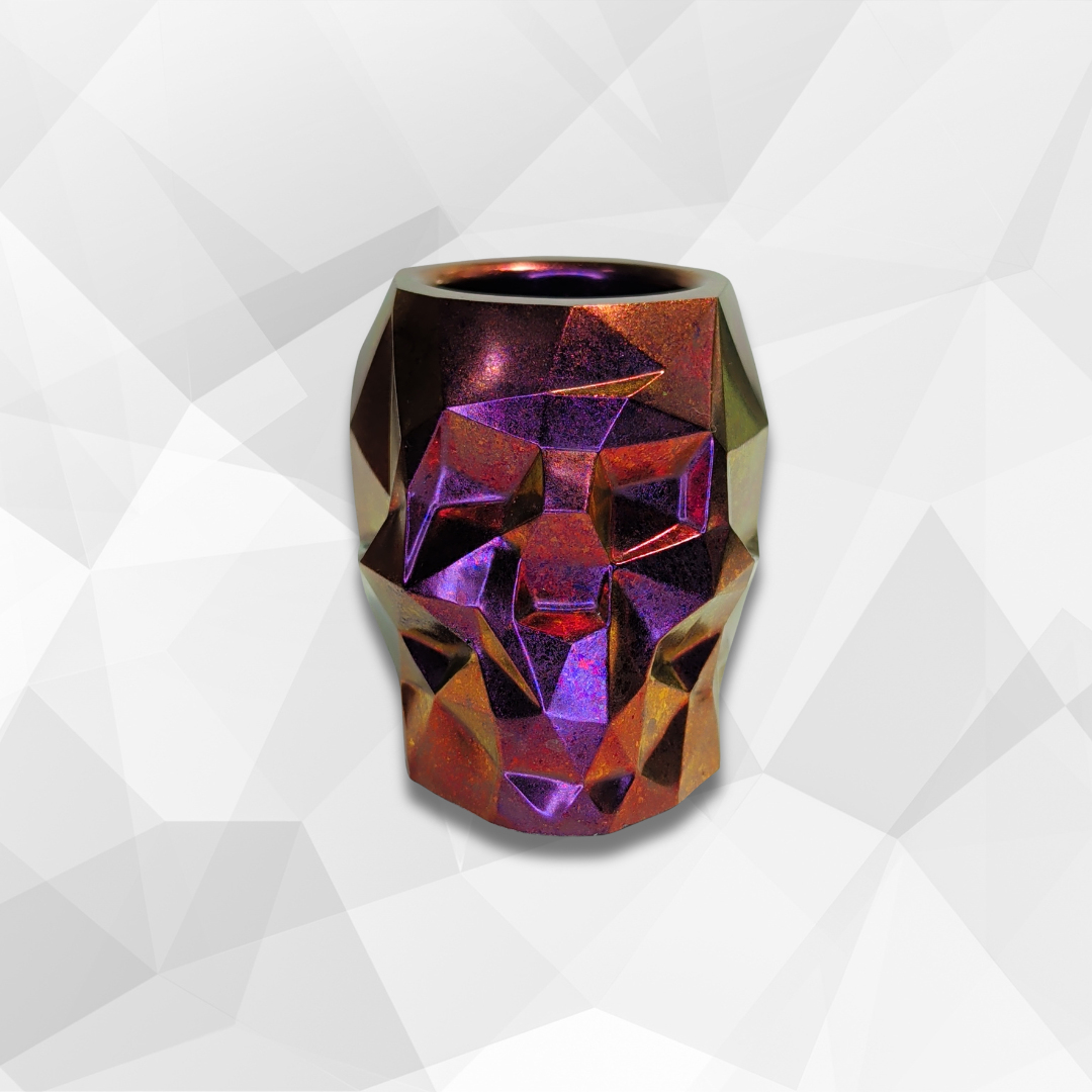Pheonix Sunset Skull Dish
