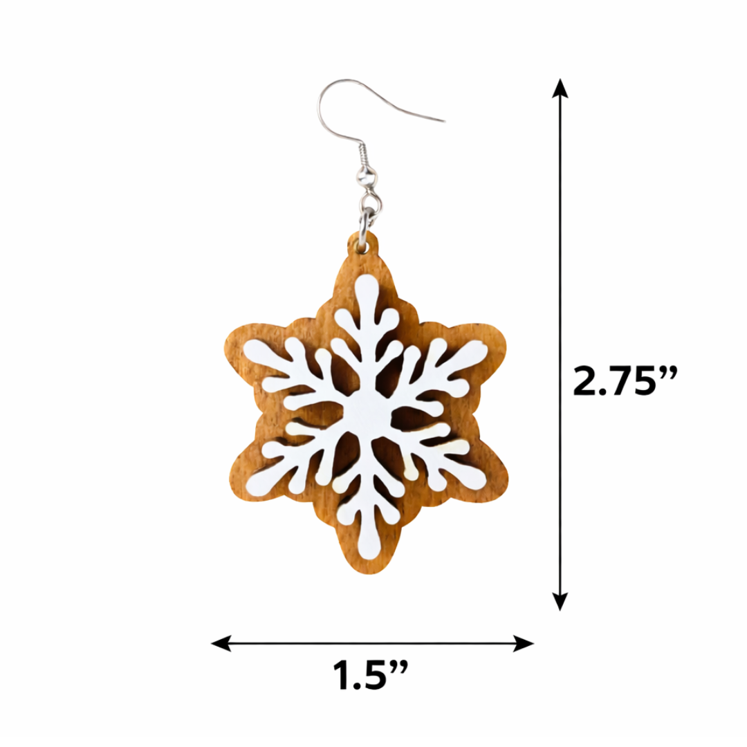 Frosted Flurry Cookie Earrings