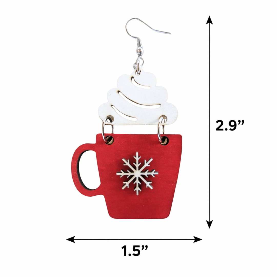 Cozy Cocoa Earrings (Cozy Christmas)