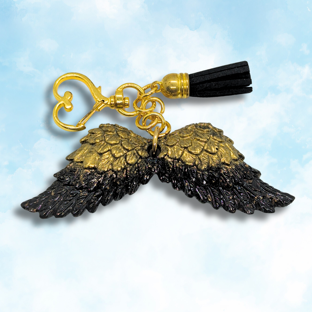 Midnight Majesty (Wing Keychain)