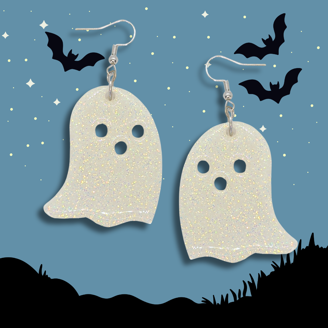 Moonlit Phantom (Ghost Earrings)