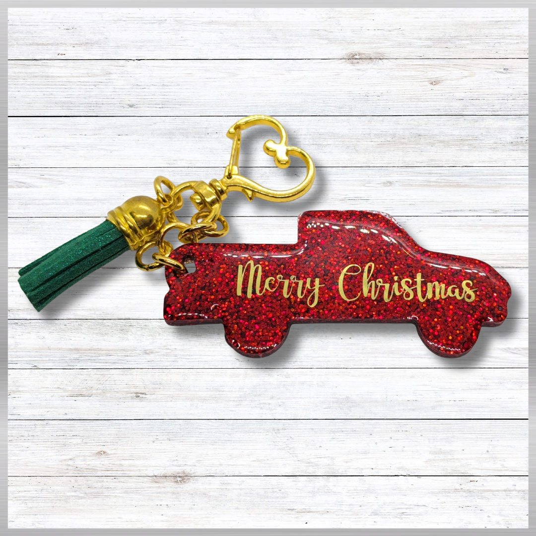 Holiday Hauler (Truck Keychain)