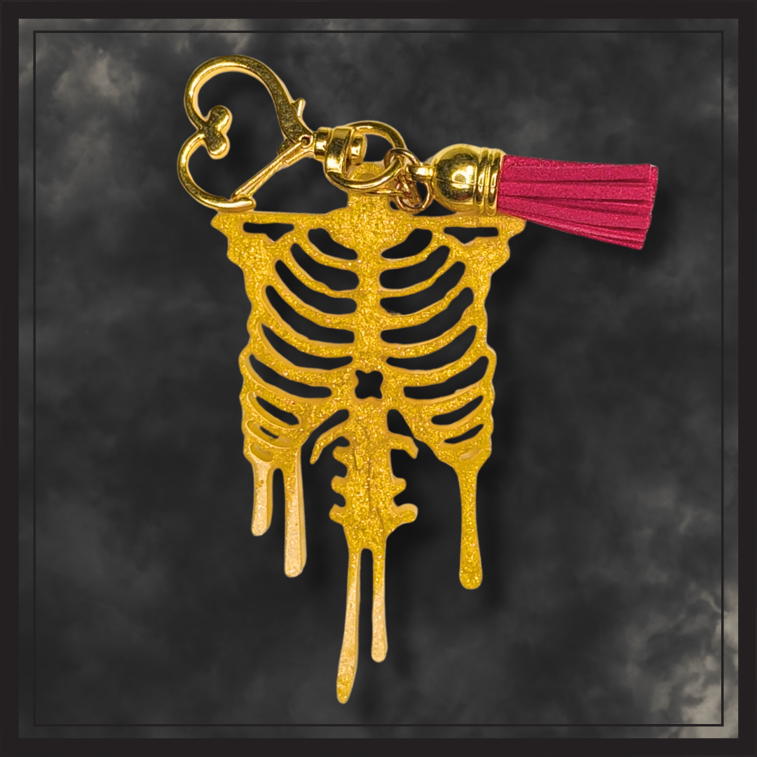 Deadly Dazzle (Skeleton Torso Keychain)