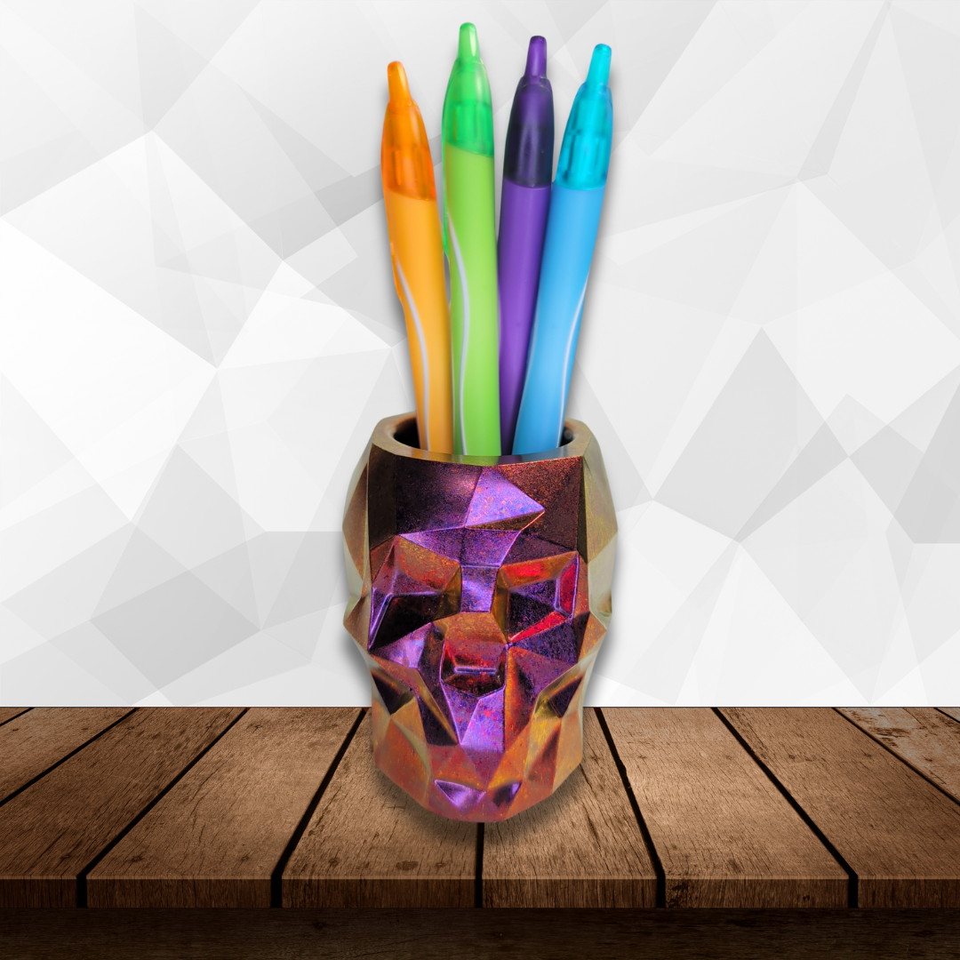 Pheonix Sunset Skull Dish