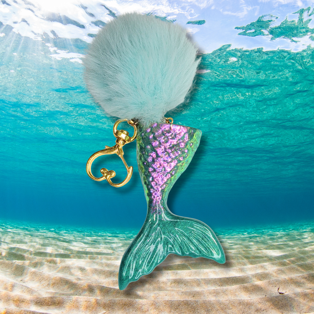 Opal Lagoon (Mermaid Tail Keychain)