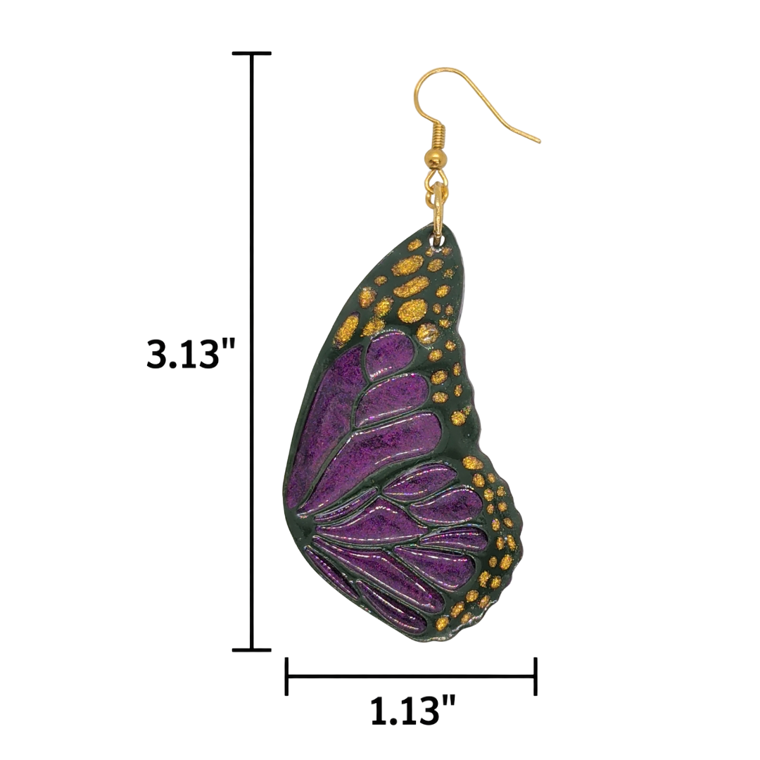 Mystic Meadow (Fae and Flutter Earrings)