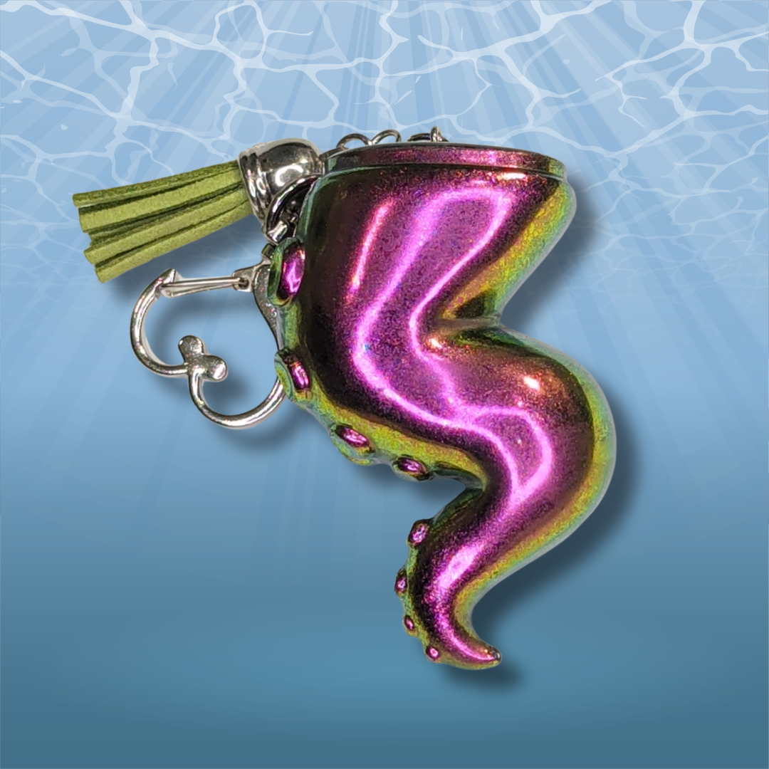 Leviathan's Lure Tentacle Resin Keychain