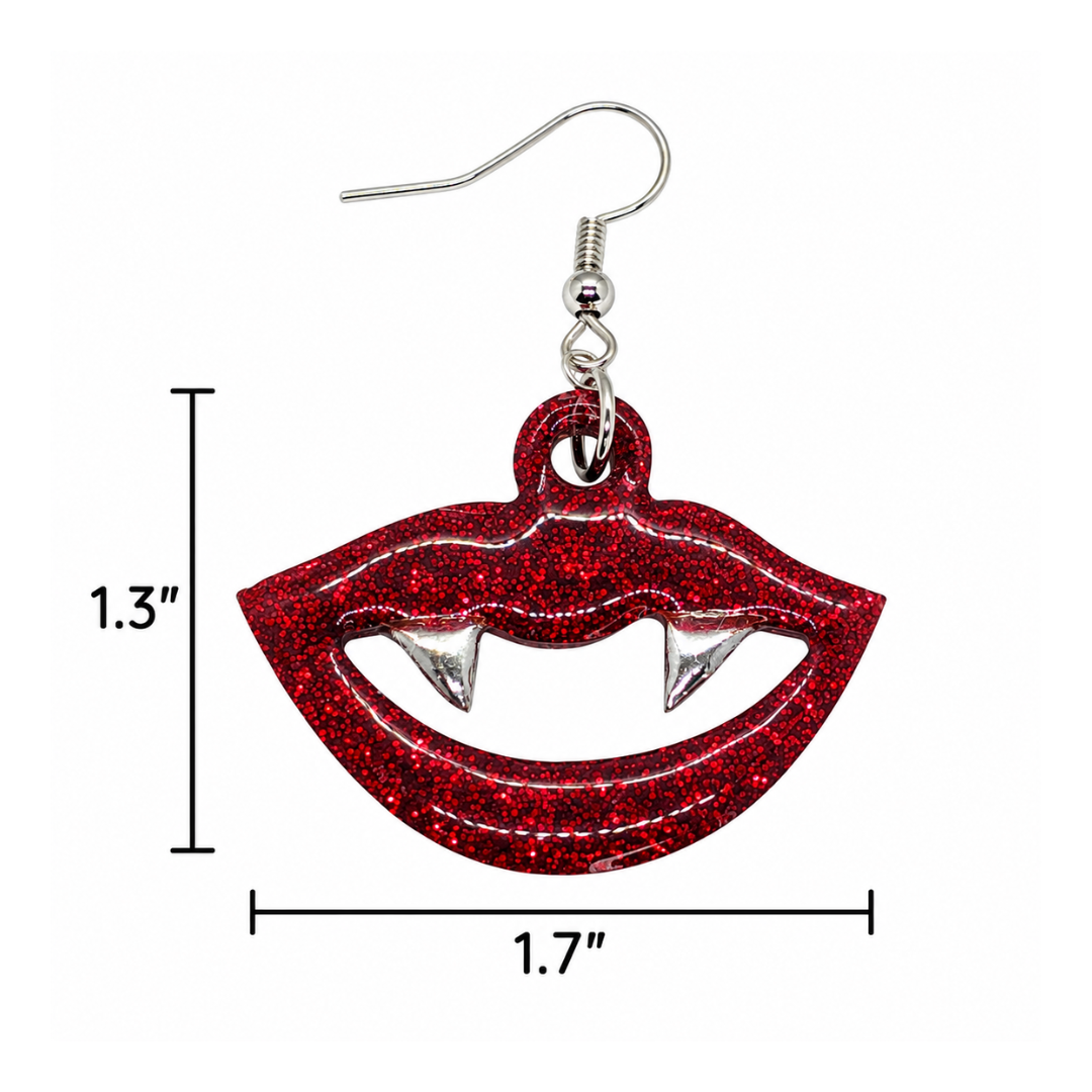 Bite Me (Vampire Teeth Earrings)