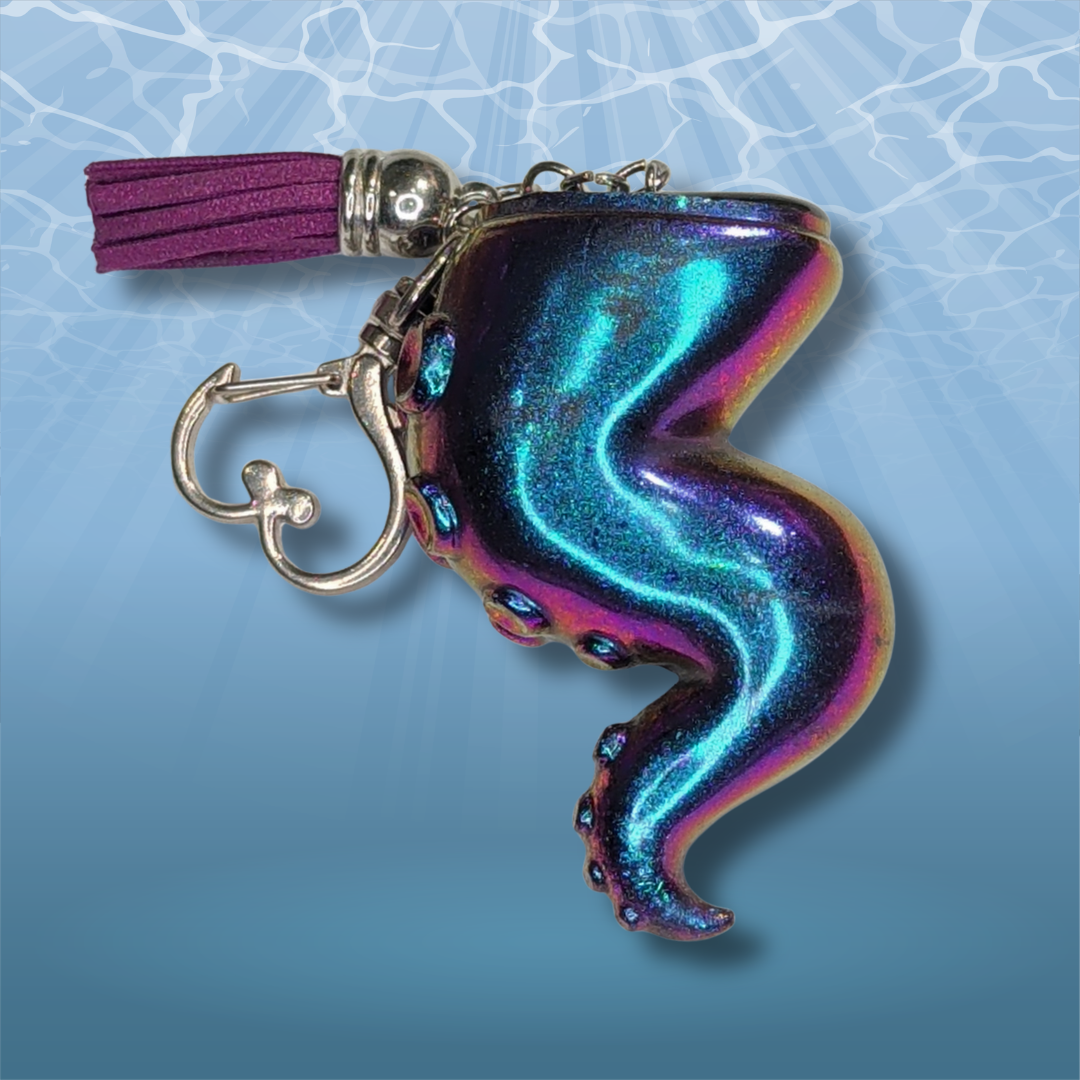 Calypso's Secret Tentacle Resin Keychain