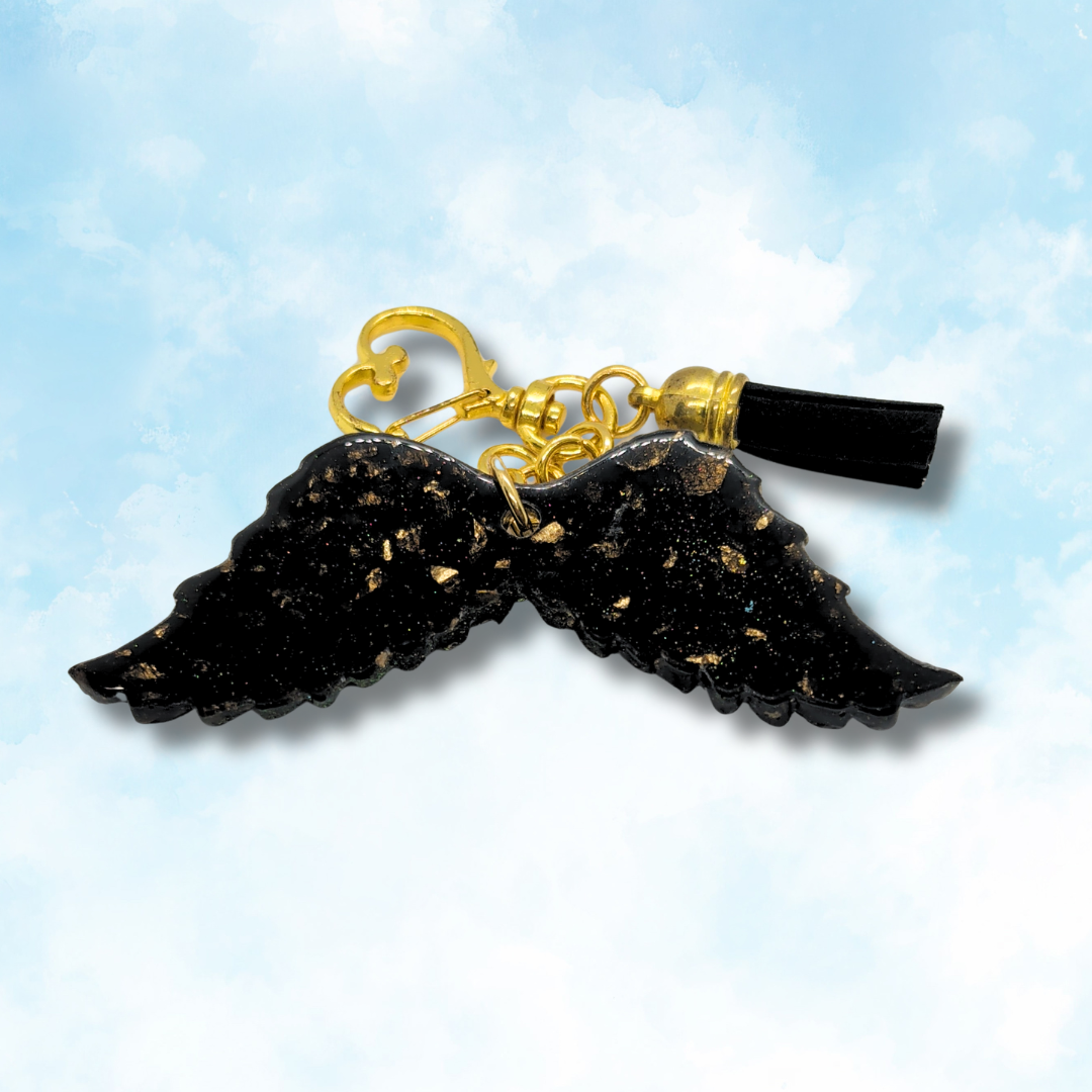 Midnight Majesty (Wing Keychain)