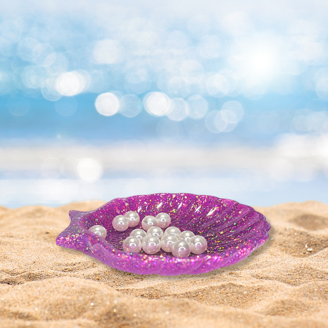 Magenta Mirage Shell Dish