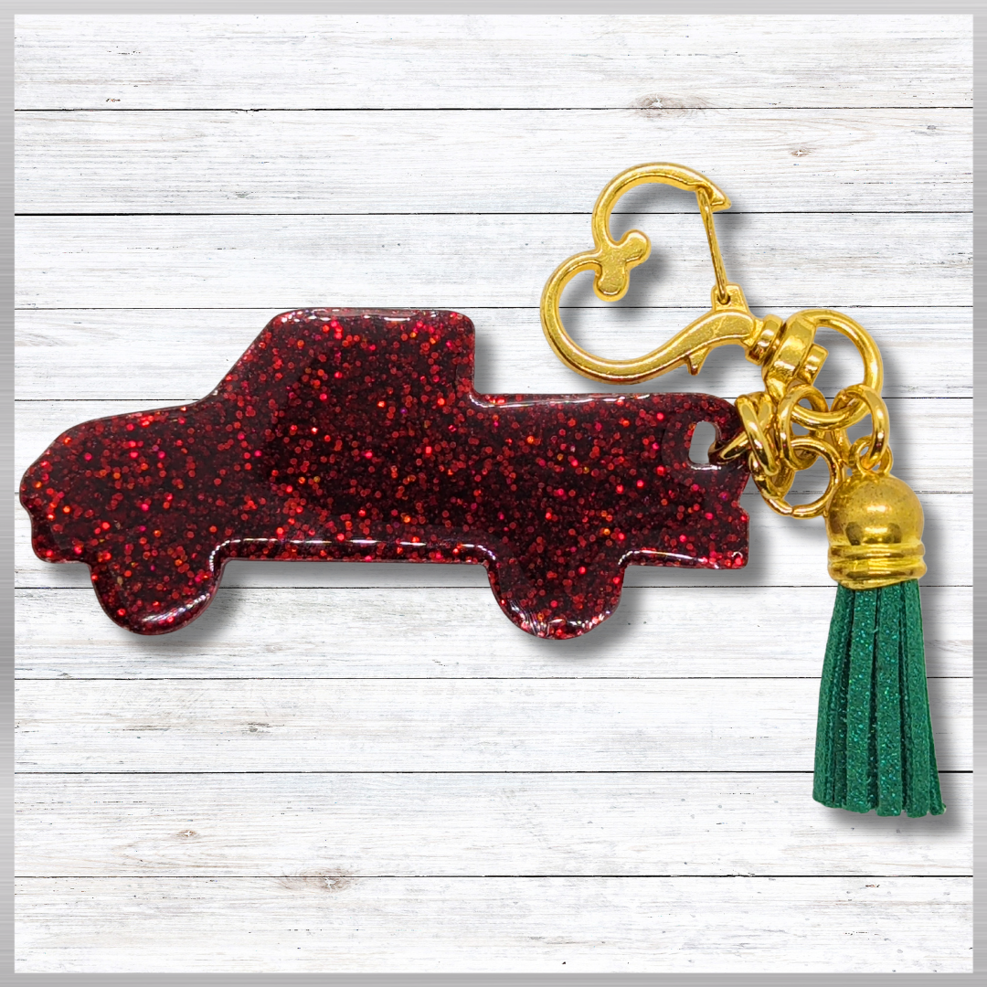 Holiday Hauler (Truck Keychain)