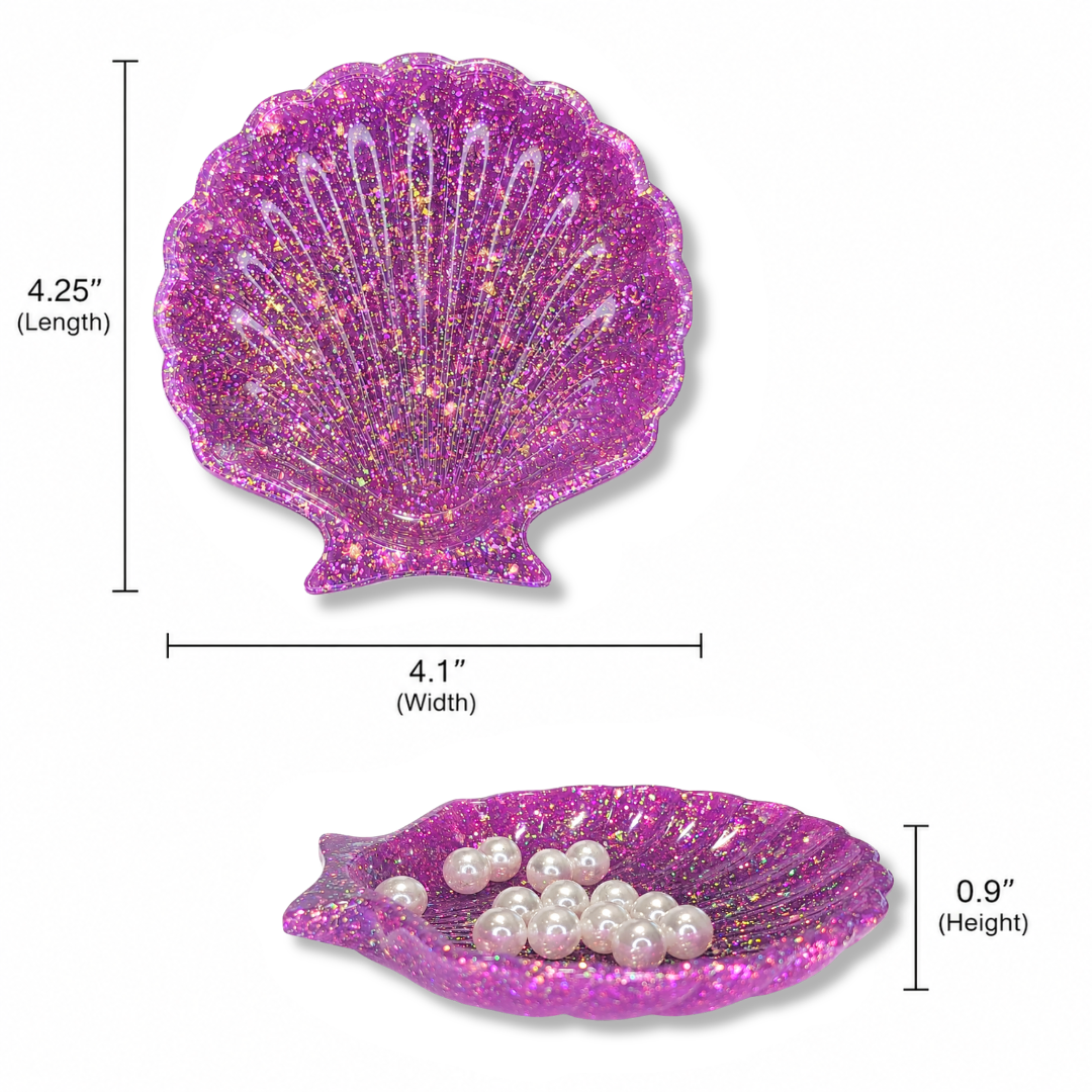 Magenta Mirage Shell Dish