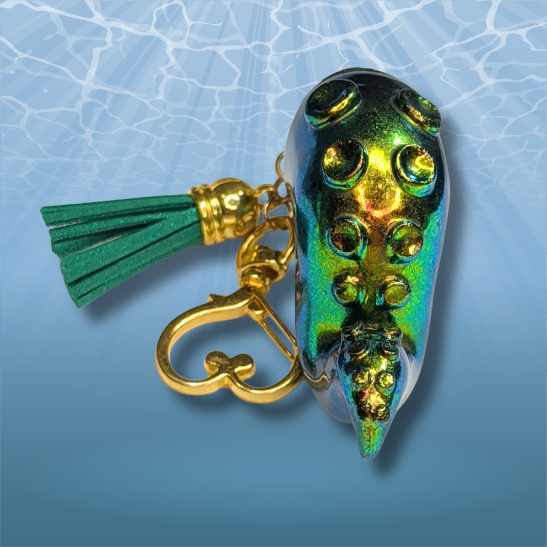 Cthulhu's Awakening Tentacle Resin Keychain
