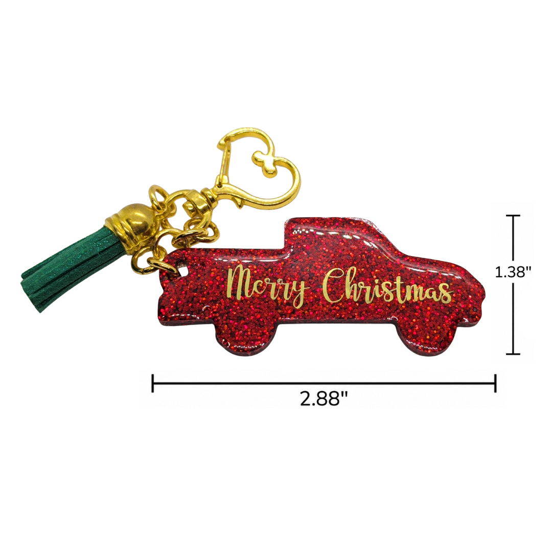 Holiday Hauler (Truck Keychain)