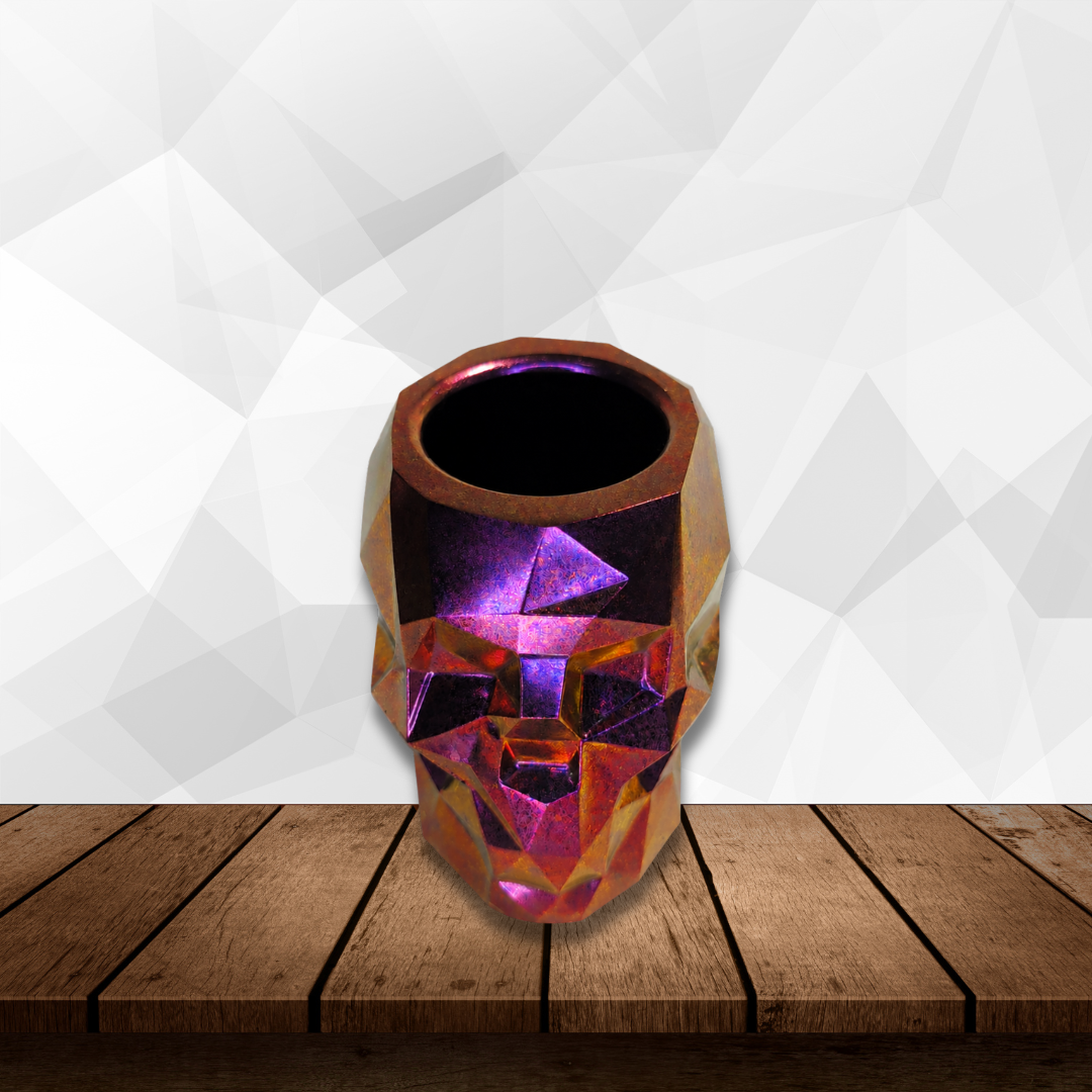 Pheonix Sunset Skull Dish