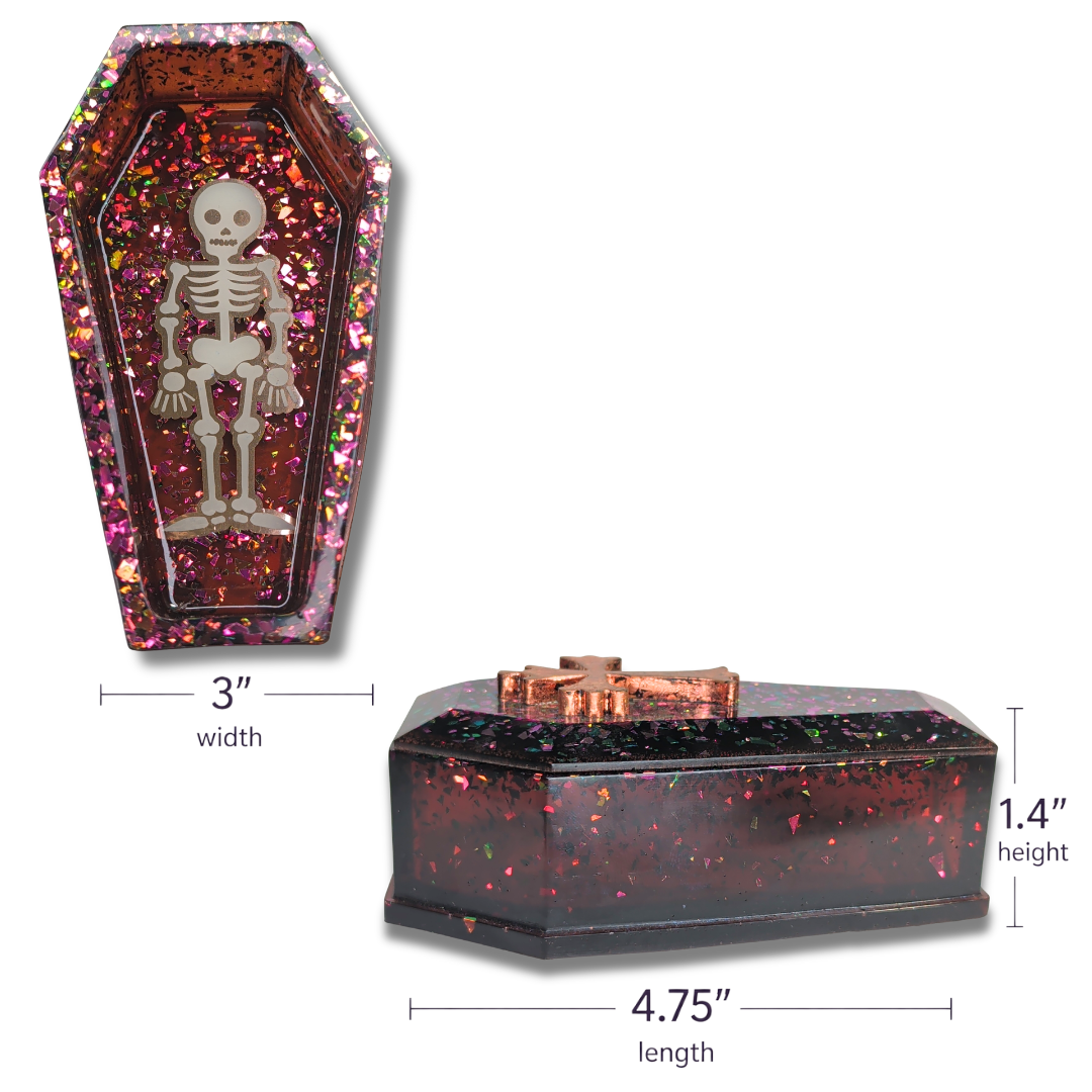 Timeless Treasure Coffin Box