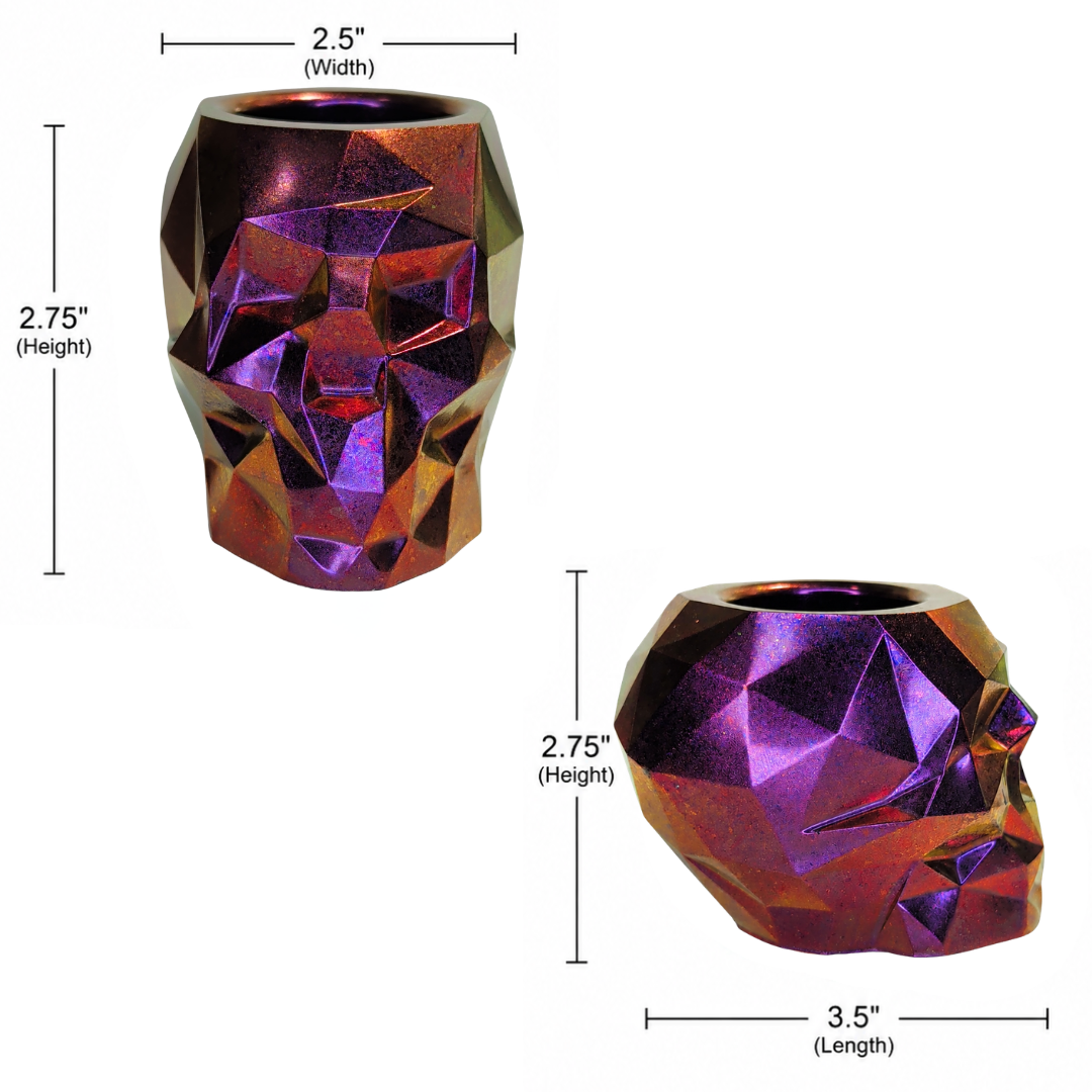 Pheonix Sunset Skull Dish